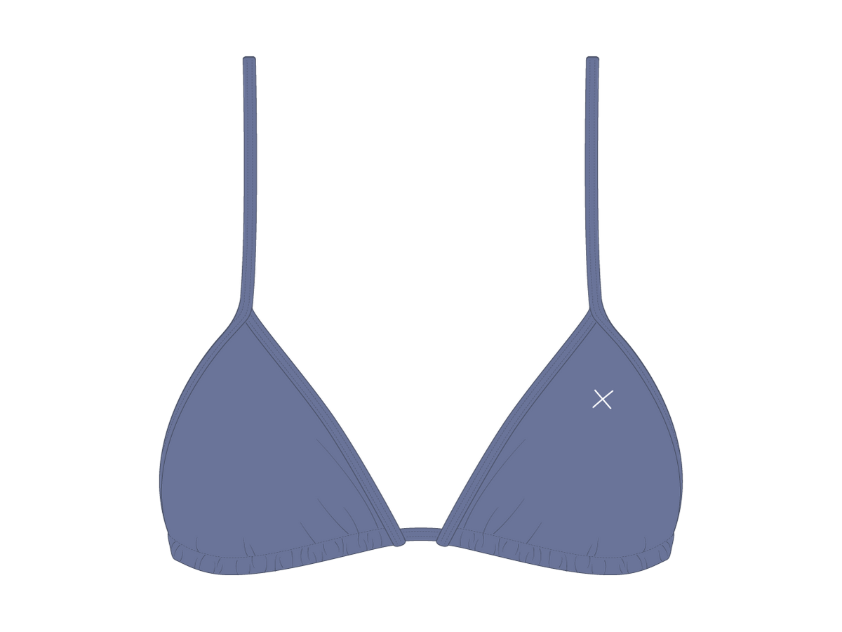 Pale Blue Bikini Top II Boutine LA