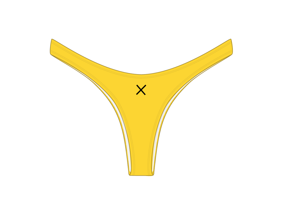 Lily Yellow Chic 80's Bottoms – Boutine LA