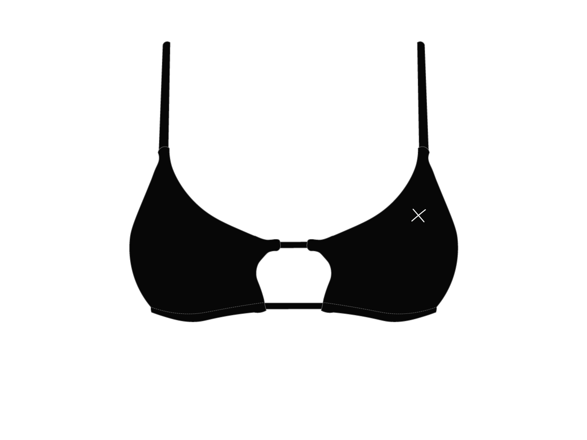 Manhattan Black Loop Top – Boutine LA