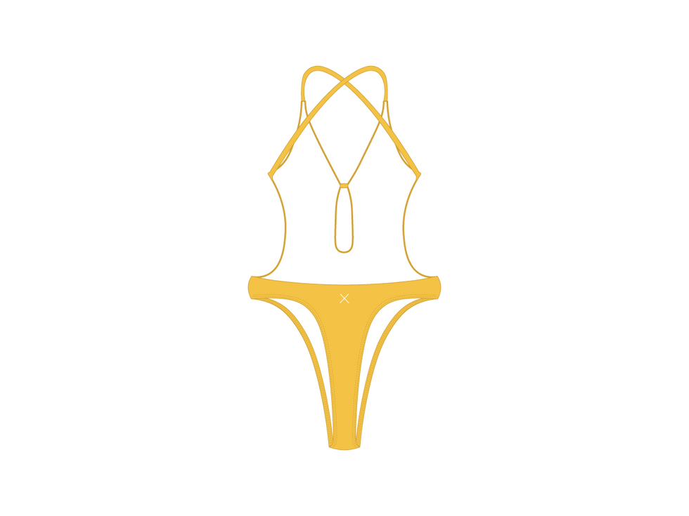 Tang Yellow Radar One Piece – Boutine LA