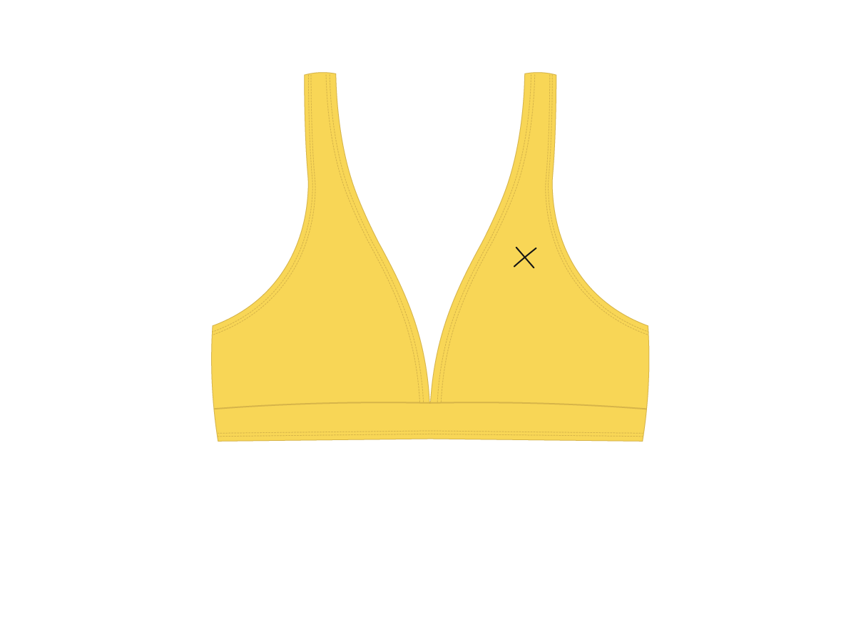 Yellow Ridding Top Tang Yellow Rally Top – Boutine LA