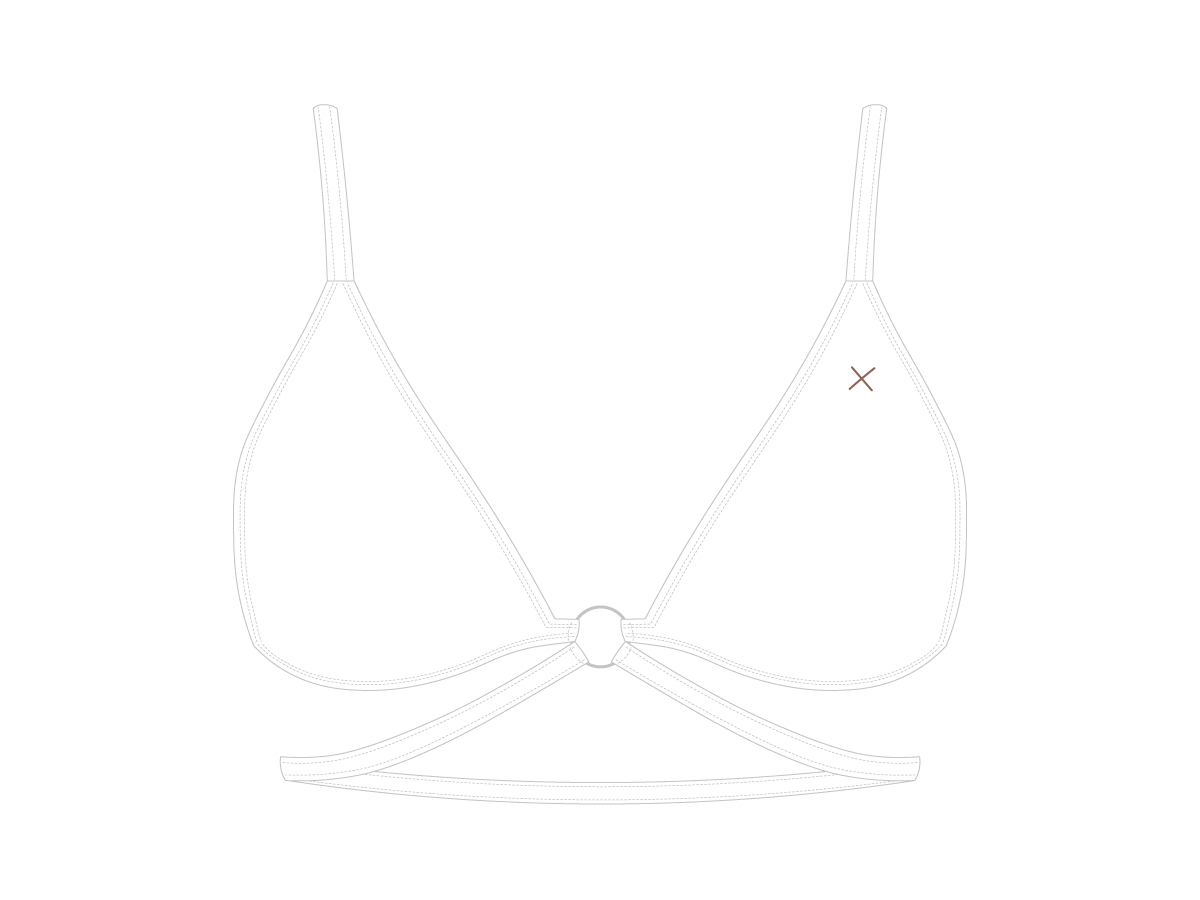 Venice White Ringer Top – Boutine LA