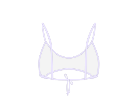 Lavender Split Top – Boutine LA