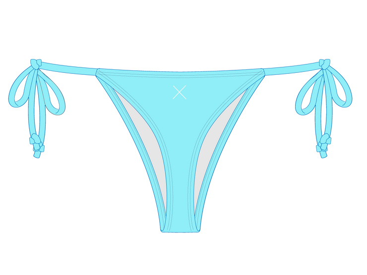 Off - Blue Beachy Bottom – Boutine LA