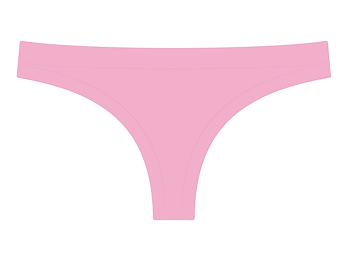 Beverly Pink Seamless Panties – Boutine LA